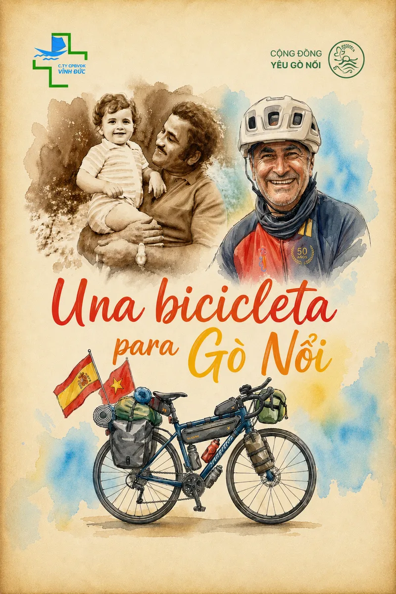 Portada de Una bicicleta para Gò Nổi